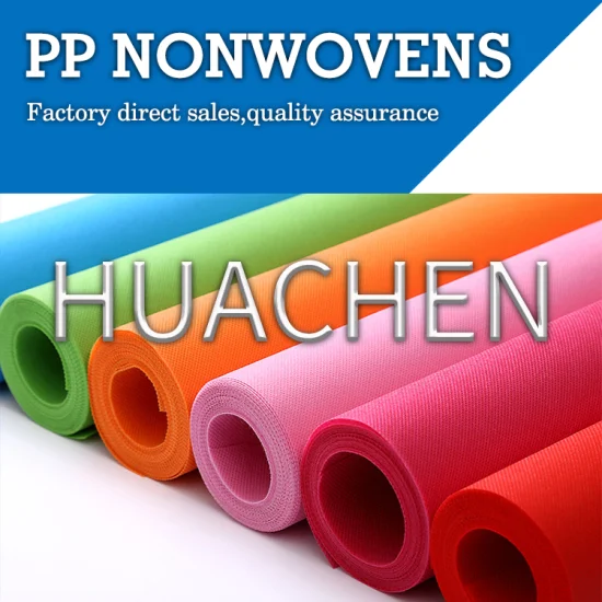Breathable Anti-Bacterial Anti-Static China Top Factory High Quality Ss SMS PP Polyester 100% PP Spunbonded Non-Woven Non Woven Fabric Rolls