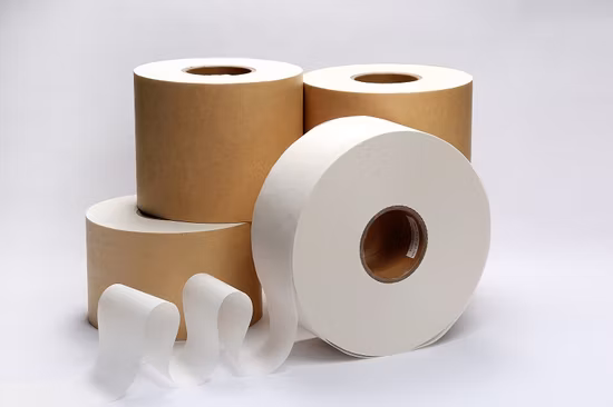 White Color Plastic Free Biodegradable Food Grade Heat Seal Filter Paper for Tea Bag
