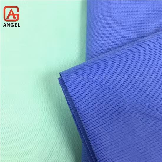 Anti-Bacterial Eco-Friendly Breathable Anti-Static Hospital Face Mask SMS SMMS Smmms Non Woven Dyed 100% Polypropylene SMS PP Spunbond Nonwoven Fabric